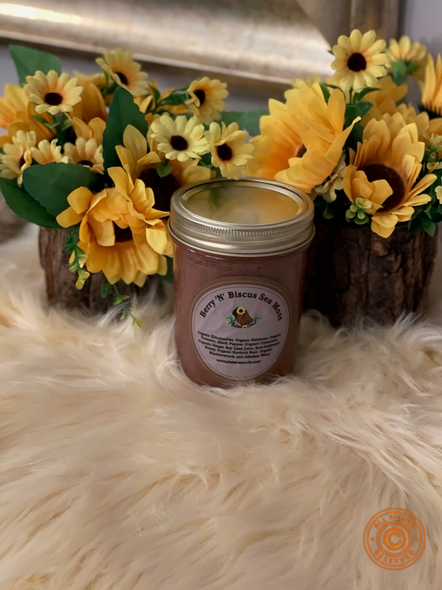 Berry ‘N’ Biscus Infused Sea Moss